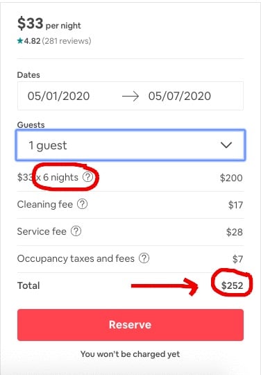 在Airbnb上预订更多天数享受折扣